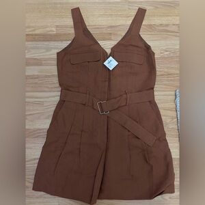 Club Monaco Brown Jumpsuit
